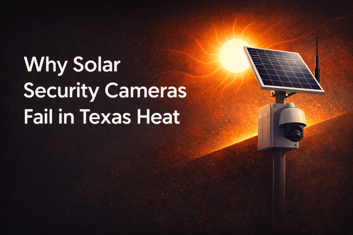 Texas Solar Security Cameras: The Real Reason "Wire-Free" Cameras Fail in Extreme Heat