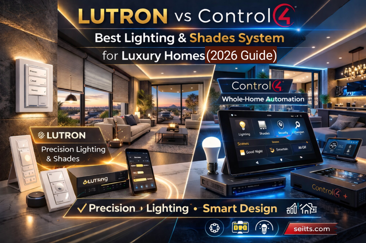 Lutron vs Control4: Best Smart System for Lighting and Shades in Luxury Homes (2026 Guide)